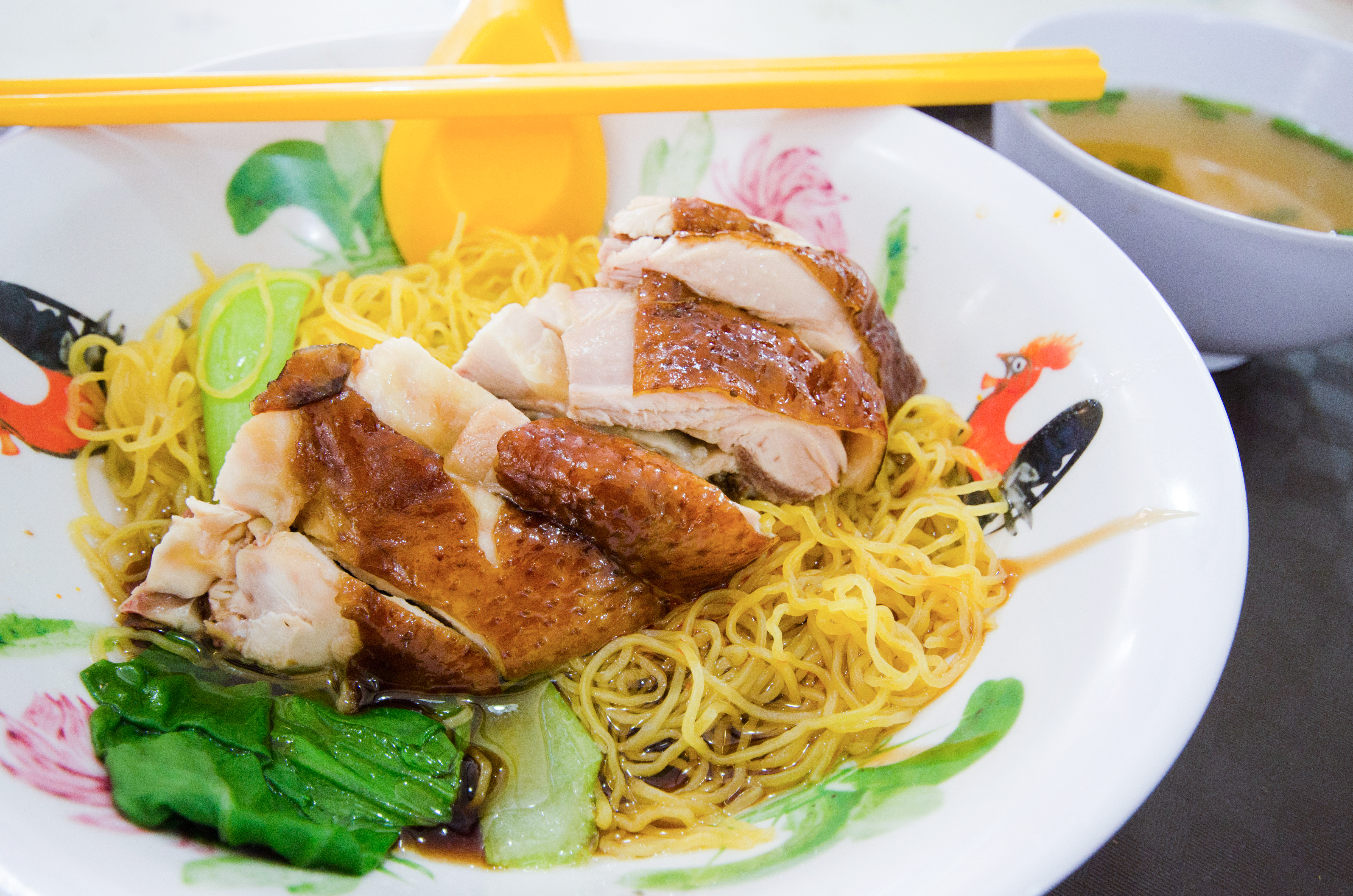 Braised Soy Chicken Noodle 
